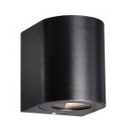 Nordlux Canto 2 Wandleuchte Aluminium Schwarz Up & Down 10.6W 500lm - 830 