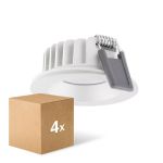 Mehrfachpackung 4x Ledvance LED  SPOT AIR FIX Aluminium  6W 570lm 36D - 940  | Ausschnitt 68mm - IP65 - Höchste Farbwiedergabe -  Dimmbar