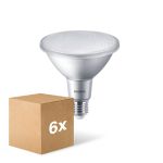 Mehrfachpackung 6x Philips CorePro LED Glühbirne Reflektor E27 PAR38 9W 750lm 25D - 927  | Höchste Farbwiedergabe - Ersatz Für 60W