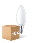 Mehrfachpackung 10x Philips Corepro LED Kerze E14 Matt 6.5W 806lm - 827  | Ersatz Für 60W