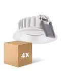 Mehrfachpackung 4x Ledvance LED  SPOT AIR FIX Aluminium  6W 480lm 36D - 927  | Ausschnitt 68mm - IP65 - Höchste Farbwiedergabe -  Dimmbar
