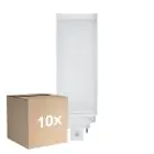 Mehrfachpackung 10x Ledvance Dulux-T LED 10W - 830 Warmweiß | 4-Pins - Ersatz Für 26W