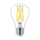 Philips Master LED E27 Birne Fadenlampe Klar 7.2W 1055lm - 922-927 Dim To Warm | Höchste Farbwiedergabe - Dimmbar - Ersatz Für 75W