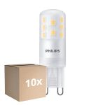 Lot 10x Philips CorePro LED Capsule G9 Dépolie 3.7W 470lm - 827 Blanc Très Chaud | Remplacement 40W