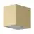 D'Lite Applique Murale Vrebos Aluminium Dorée | IP54 - Convient pour 1x GU10