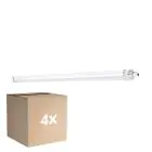 Lot 4x Ledvance Réglette LED Étanche 33W 3960lm - 840 Blanc Froid | 120cm